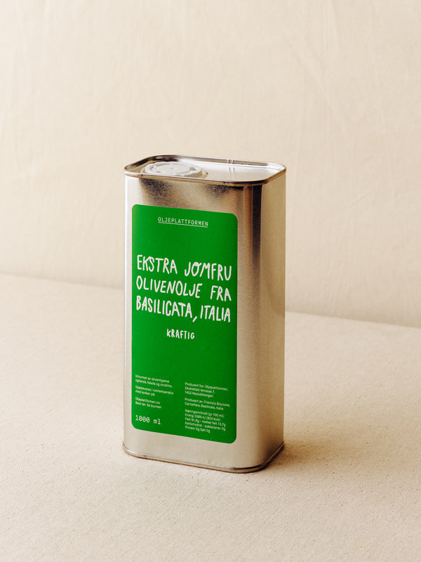 Olivenolje fra Basilicata, Italia, 1000 ml