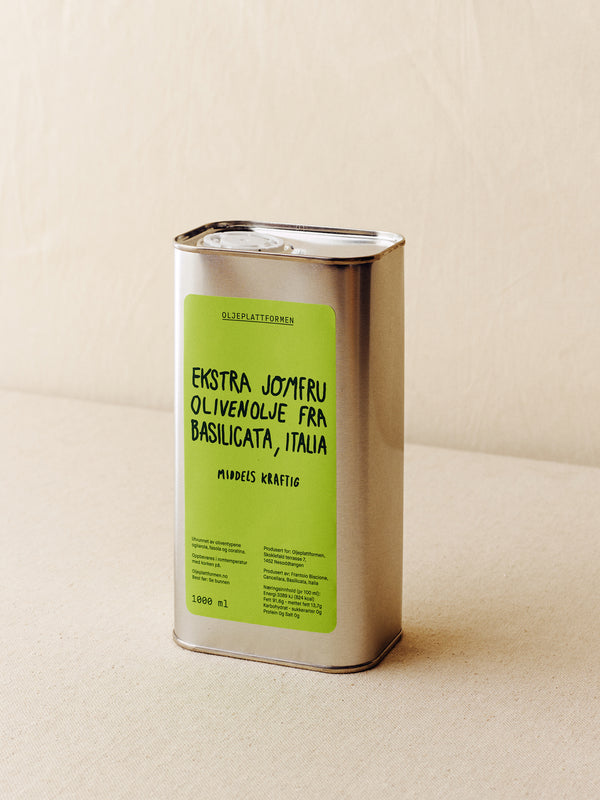Olivenolje fra Basilicata, Italia, 1000 ml